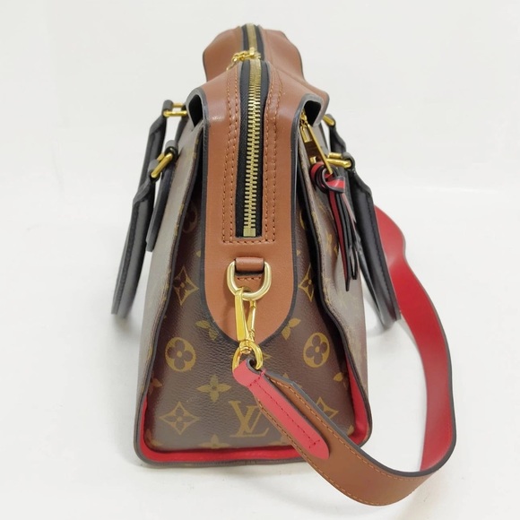 LOUIS VUITTON MONOGRAM 2-WAY TOP HANDLE SHOULDER BAG - Picture 4 of 11